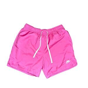 Nike Sportswear Sport Essentials Woven Lined Flow Shorts Mens Medium Pinksicle